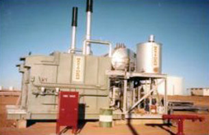 Packaged steam boiler