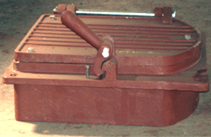 Furnace Door on Boiler